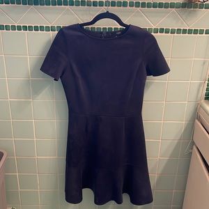 Aqua dress navy size m